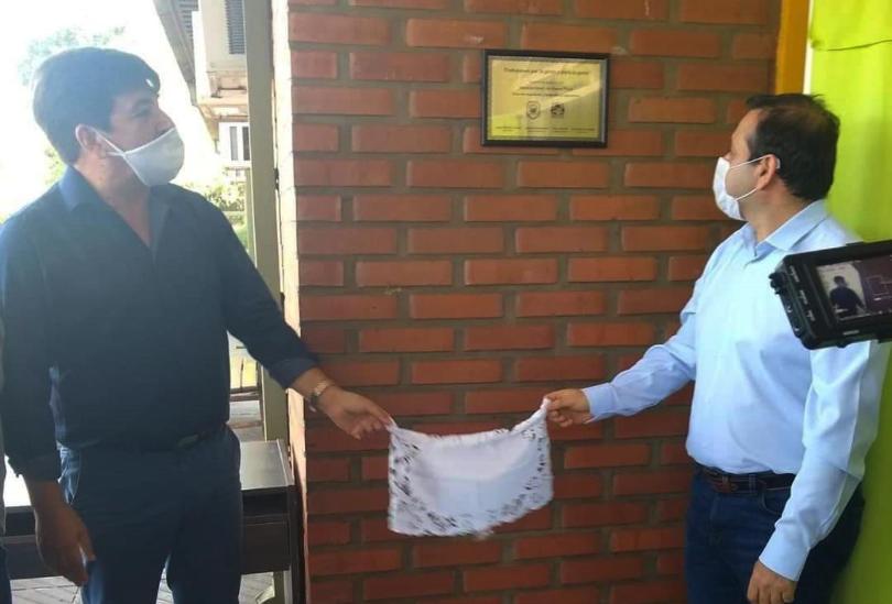 Inauguración obras en el hospital de Puerto Piray