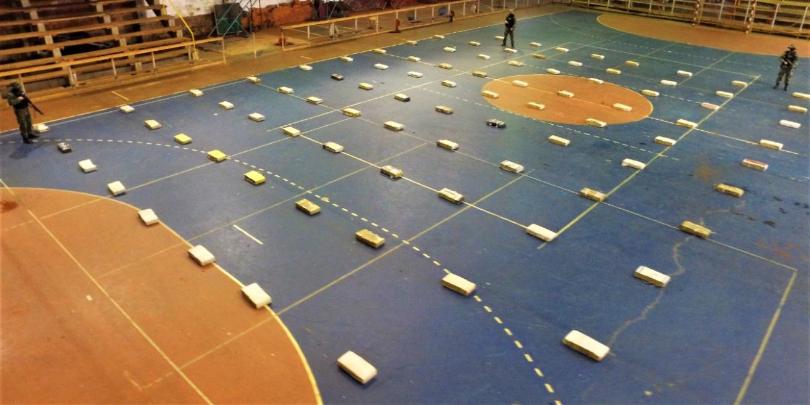 Incautaron una tonelada de marihuana en Caraguatay