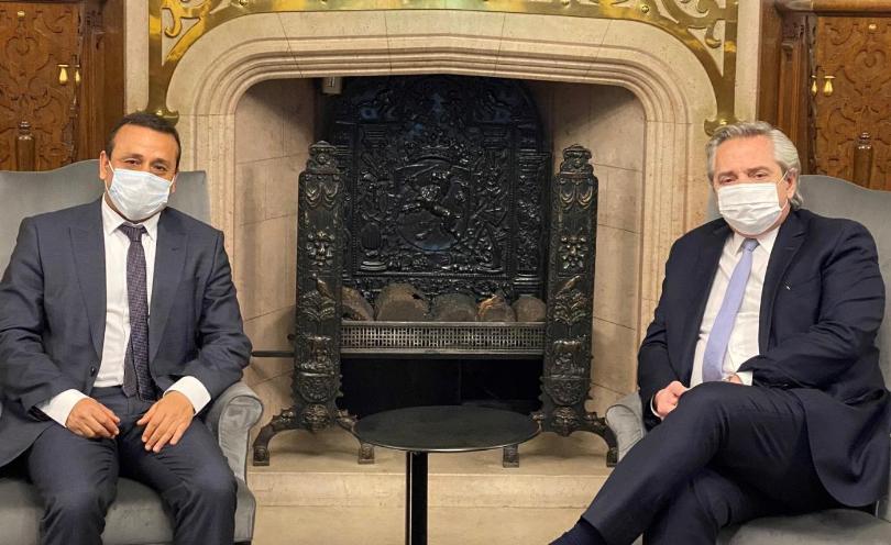Herrera Ahuad con Fernández: Oficializó el pedido de que Misiones tenga tratamiento impositivo diferenciado