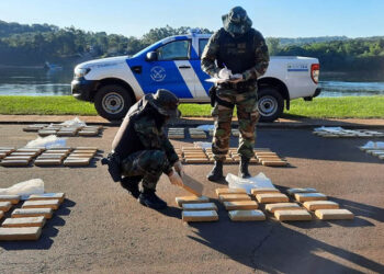 Incautan más de 1.200 kilos de marihuana en Misiones
