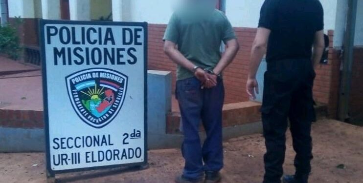 Discusión entre vecinos terminó con un herido de arma de fuego y hay un detenido en Eldorado