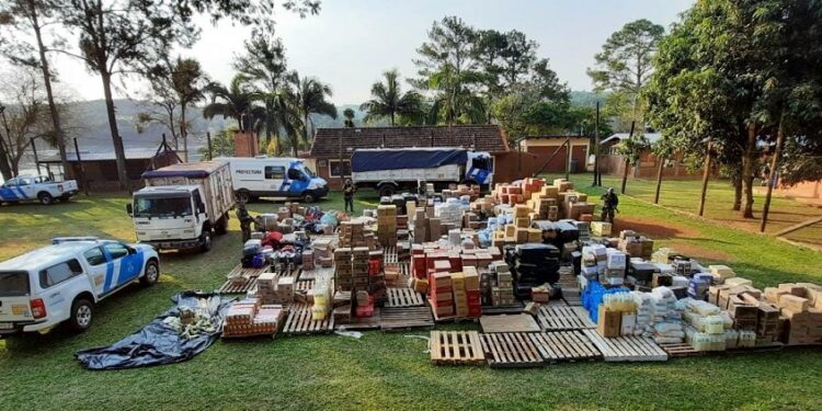 “Redada” contra el contrabando en Misiones desembocó en 83 detenciones