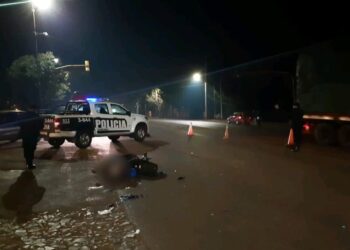 Motociclista de 14 años murió tras una colisión en Wanda