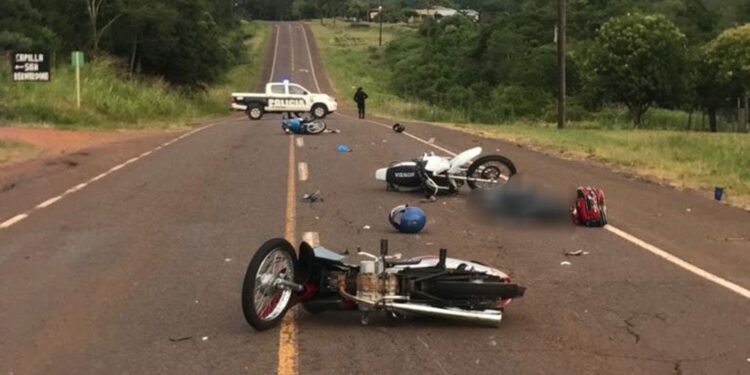 Un hombre murió tras choque múltiple en la ruta provincial 4