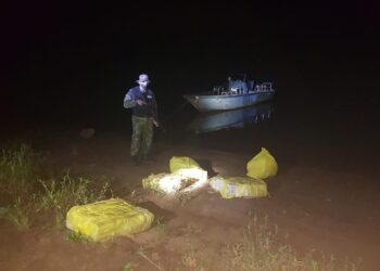Prefectura decomisó casi 110 kilos de marihuana en la localidad de Mado