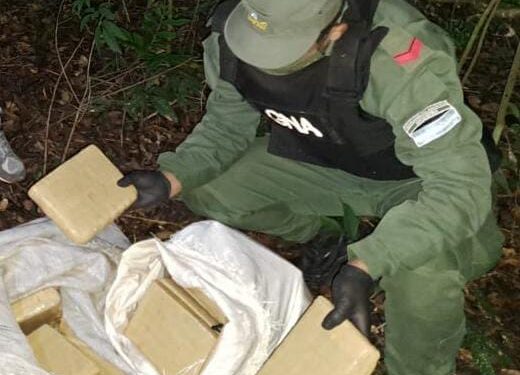 Hallaron marihuana por un valor de seis millones de pesos