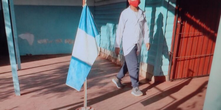 «Sin bandera no se puede hacer patria» frase de la Directora de la Escuela Especial Nº 46