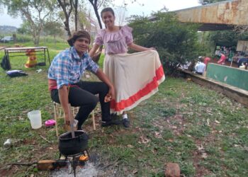 El BOP 24 celebró el 9 de julio y el mes de la amistad con una fiesta tradicionalista