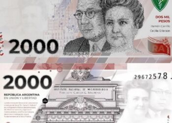 Apareció finalmente el billete de $2.000: cuáles son sus características