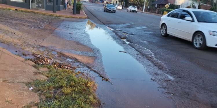 Olores nauseabundo por la avenida
