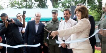 La Ministra de Seguridad de la Nación Patricia Bullrich, visito la triple frontera e inauguró un centro antiterrorista