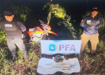 Eldorado: Operativo anti narcótico, secuestran alrededor de 2,5 kilos de cocaina compactada