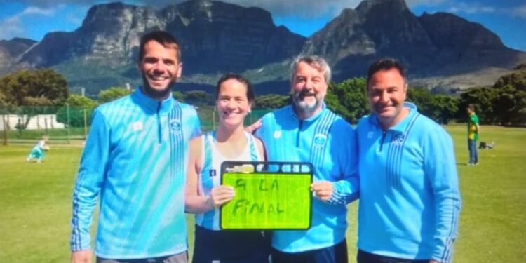 Marita Vera ya está en la final del Mundial senior de hockey femenino: «Queda un pasito más»