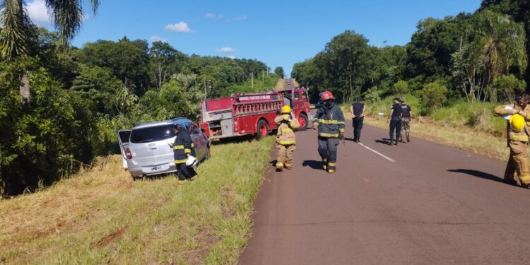 Triple Accidente en Ruta 17: Tres Heridos y Carga Ilegal de Cigarrillos