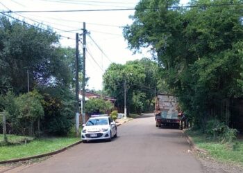 Robo a camión de distribución y captura de delincuentes en el barrio Belgrano