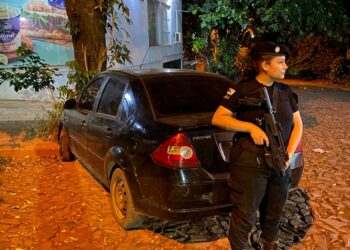 Eldorado: tras una persecución recuperaron un auto robado en Buenos Aires