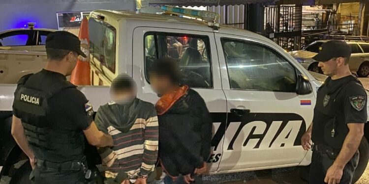 Dos asaltantes fueron capturados cuando intentaban cometer un robo en Eldorado