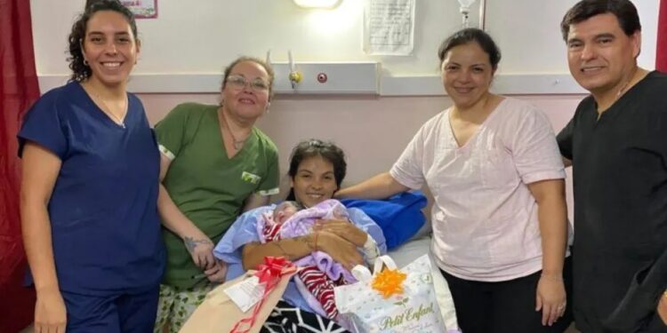 Eldorado celebró el primer nacimiento de 2026 en Misiones