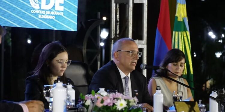 Eldorado inauguró las sesiones ordinarias con un acto en Plaza Sarmiento y un ambicioso plan de gestión para 2026