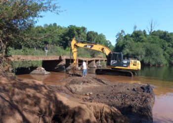 Iniciativa privada permitió reparar puente clave para la producción en la zona de la Loc. 9 de Julio