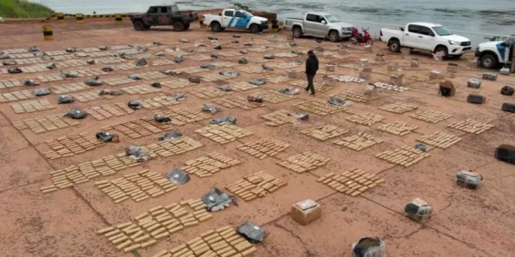 Puerto Piray: Prefectura secuestró un importante cargamento de droga